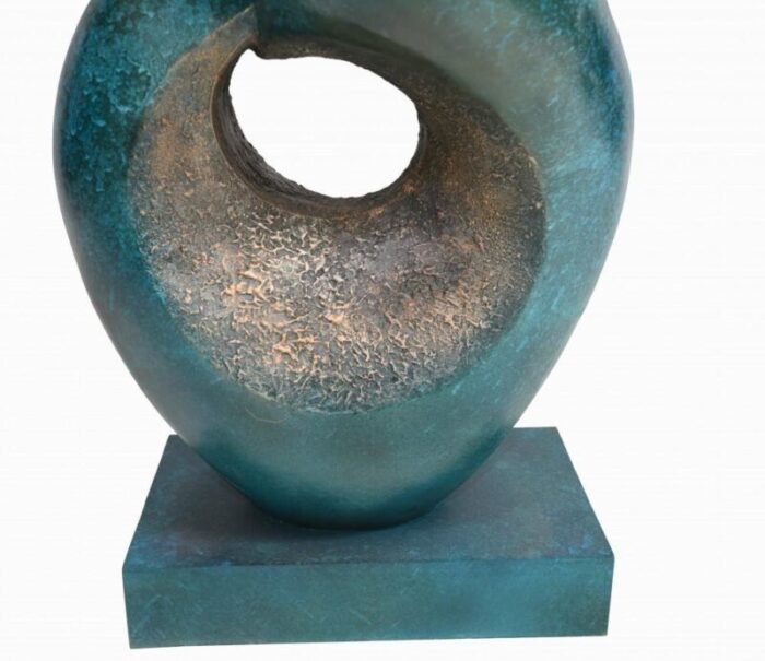 modernist abstract bronze art sculpture 7