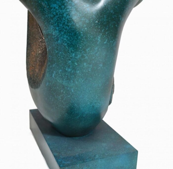 modernist abstract bronze art sculpture 8