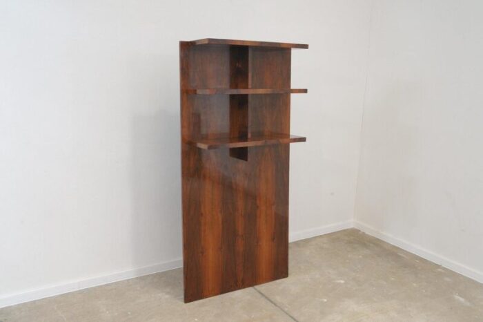 modernist wall shelf or bookcase former czechoslovakia 1930s 6739