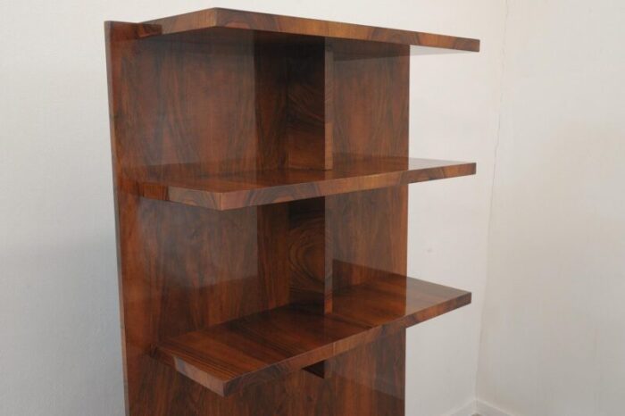 modernist wall shelf or bookcase former czechoslovakia 1930s 9899