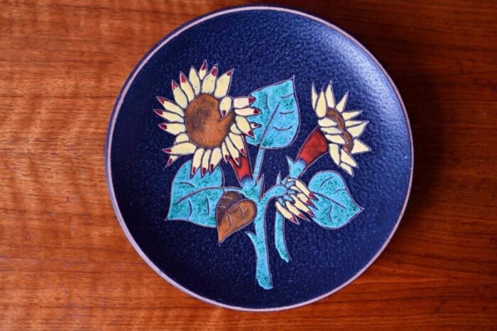 mural ceramic plate from ruscha 1970s 1