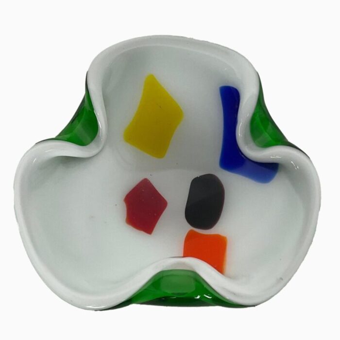 murano glass ashtray by flavio poli attributable to archimedes seguso 1960s 1