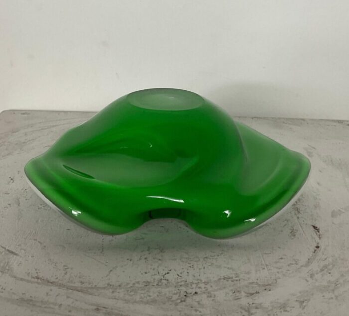 murano glass ashtray by flavio poli attributable to archimedes seguso 1960s 12