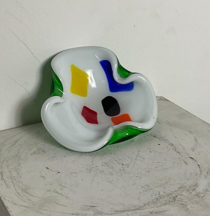 murano glass ashtray by flavio poli attributable to archimedes seguso 1960s 6