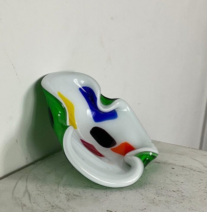 murano glass ashtray by flavio poli attributable to archimedes seguso 1960s 7