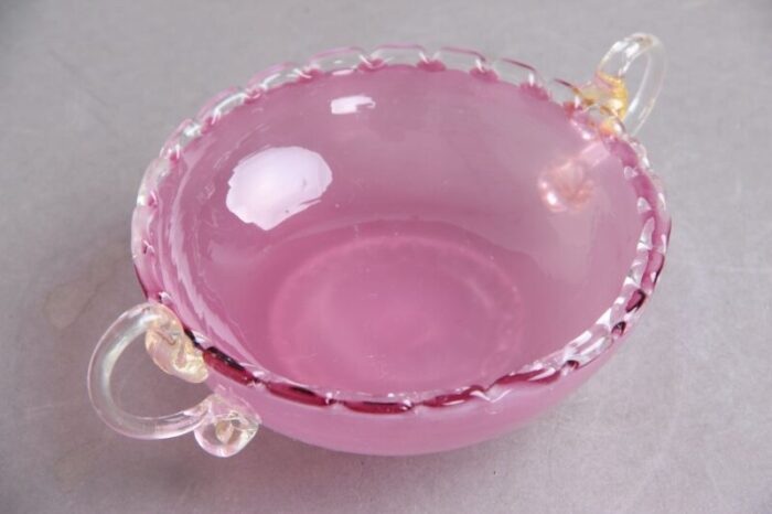 murano glass candy bowl 1950s 3