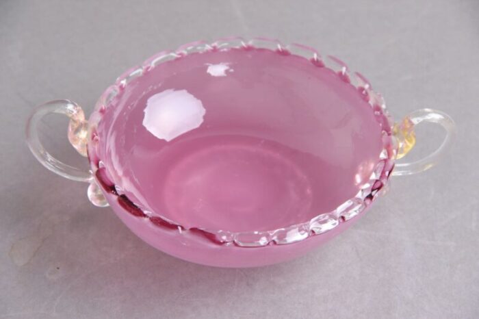 murano glass candy bowl 1950s 4