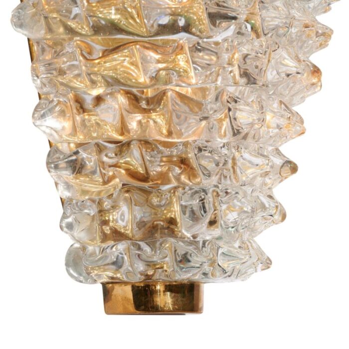 murano glass rostrate sconces 8124