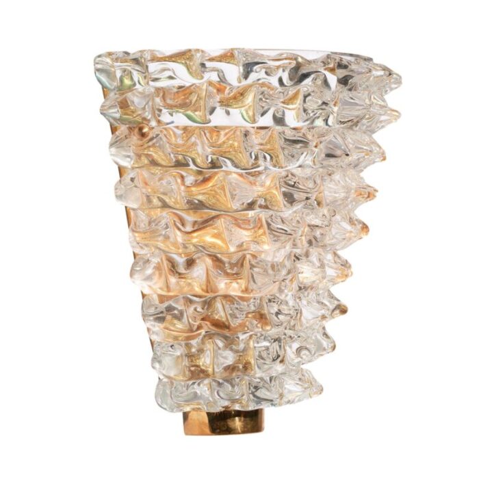 murano glass rostrate sconces 9878