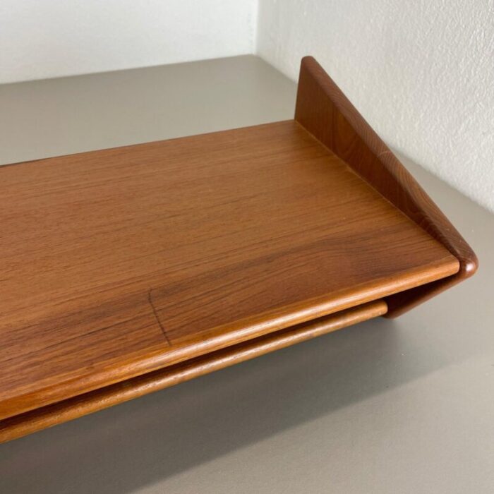 no 22 wall board in teak by kai kristiansen for aksel kjersgaard odder denmark 1960s 19