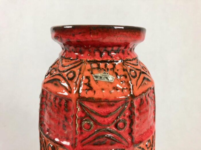 no 6040 vase from bay keramik 1970s 6