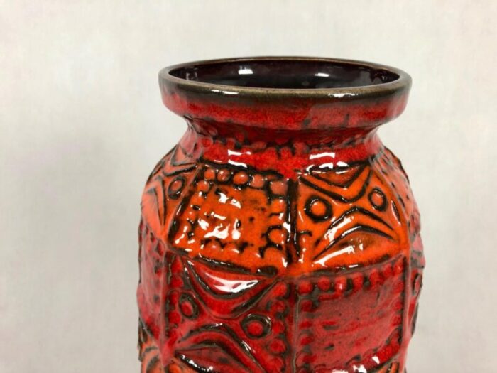 no 6040 vase from bay keramik 1970s 7