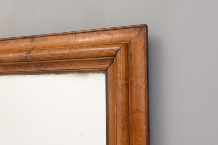 oak framed mirror 1880 8675