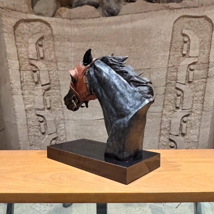 pam foss studio gallery bronze racehorse sculpture 9492