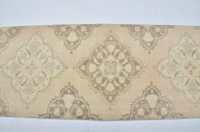 pastel hand knotted hallway kitchen runner rug 7