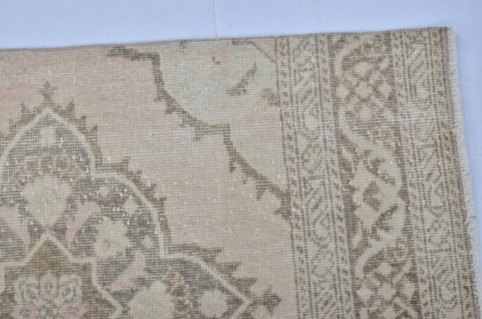 pastel hand knotted hallway kitchen runner rug 9