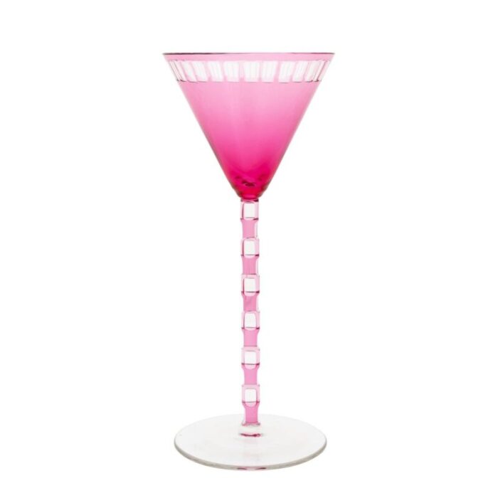 pink wine glass by otto prutscher 1908 2