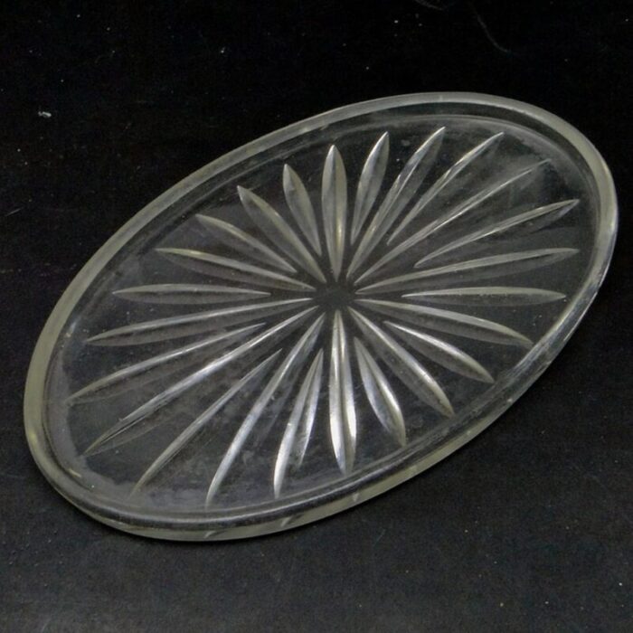 polish art deco tray by zawiercie glassworks 1930s 4