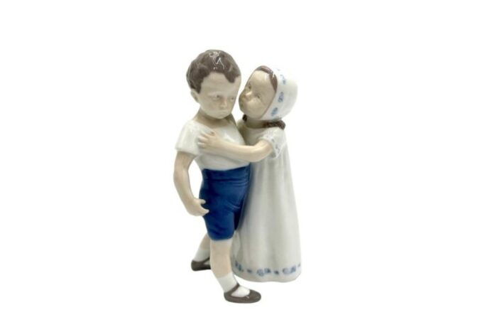 porcelain rejected love figurine from bing grondahl denmark 1960s 1