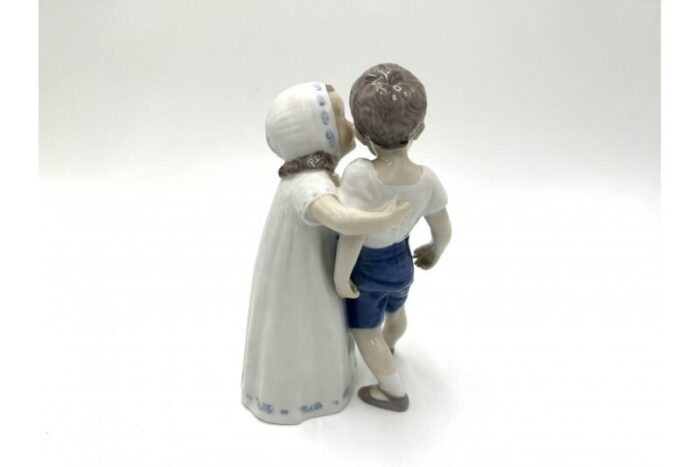 porcelain rejected love figurine from bing grondahl denmark 1960s 3