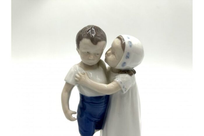 porcelain rejected love figurine from bing grondahl denmark 1960s 5