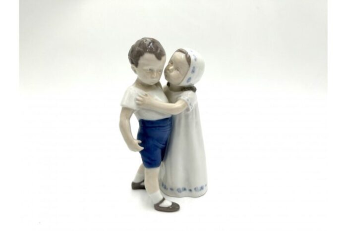 porcelain rejected love figurine from bing grondahl denmark 1960s 9