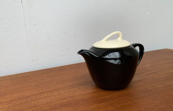 postmodern ceramic tea or coffee pot from pagnossin italy 1980s 14