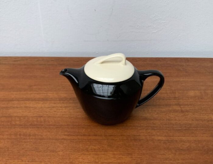 postmodern ceramic tea or coffee pot from pagnossin italy 1980s 15