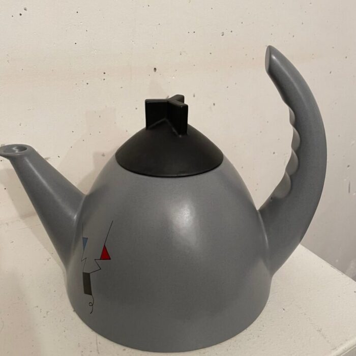 postmodern teapot by claude dumas 1980s 2