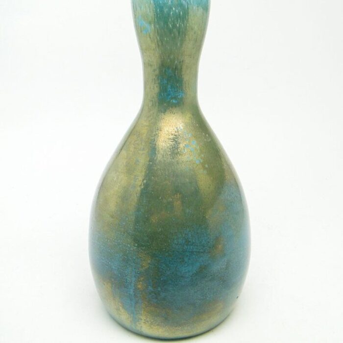 postmodern vase from lysa gora glassworks poland 1970s 4