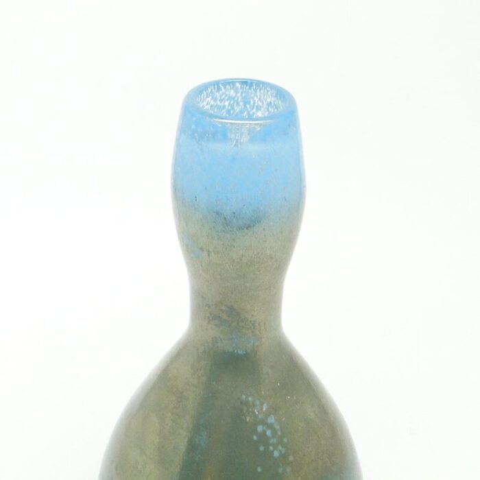 postmodern vase from lysa gora glassworks poland 1970s 5