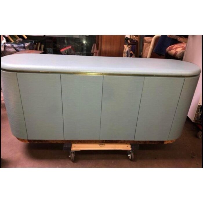 rare mid 20th century mastercraft style credenza 3159