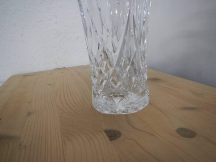 rcb crystal vase 1980s 5