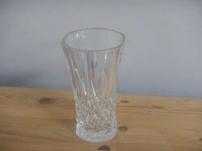 rcb crystal vase 1980s 8