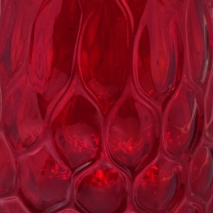 red murano glass vase from ca dei vetrai italy 1960s 5