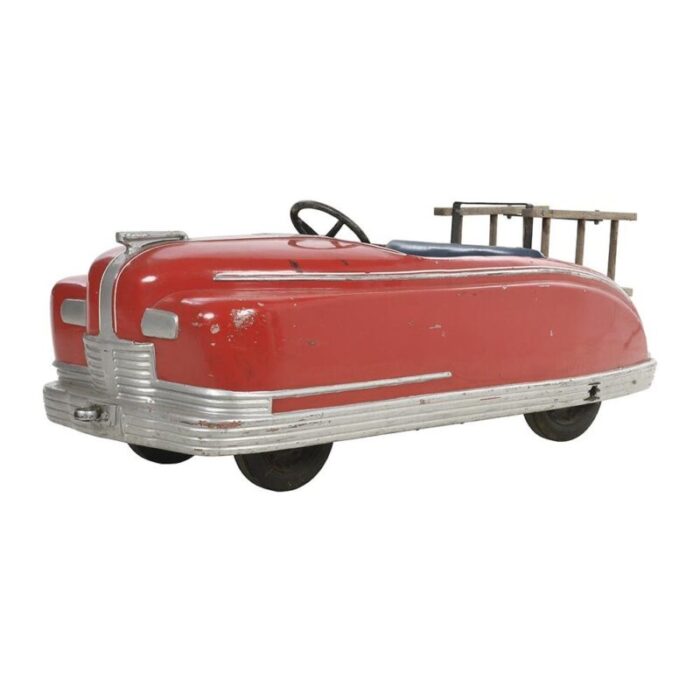 red pedal car 1800s 1