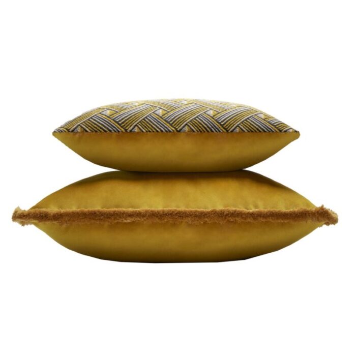 rock collection cushion in mustard from lo decor 3