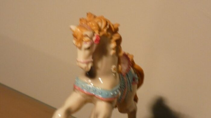 rocking horse music box usa 1980s 12