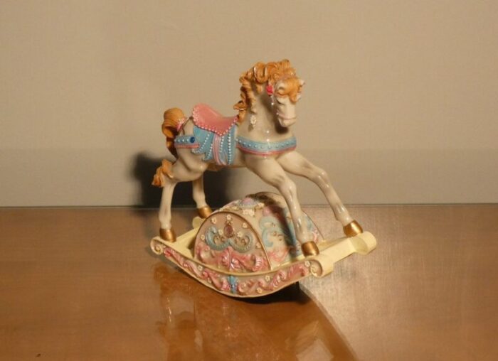 rocking horse music box usa 1980s 17