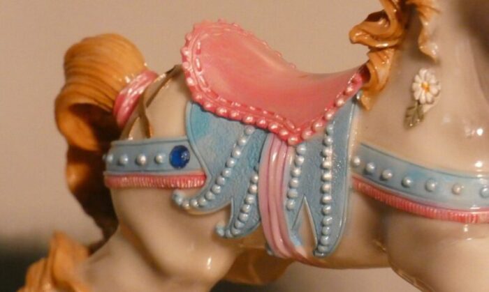 rocking horse music box usa 1980s 20