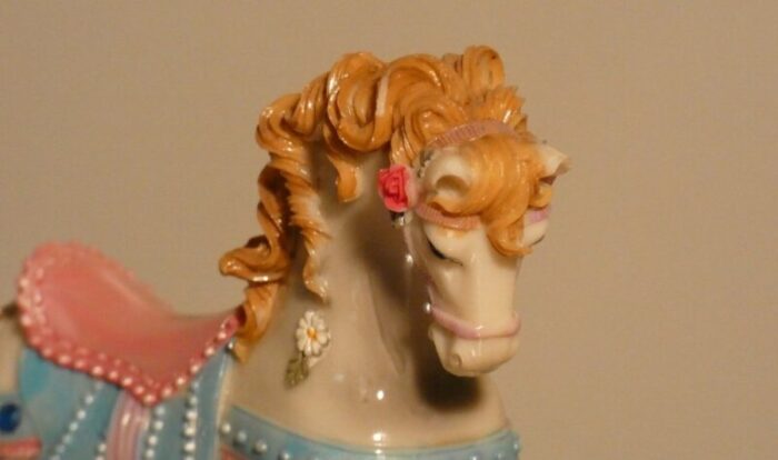 rocking horse music box usa 1980s 22