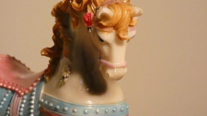 rocking horse music box usa 1980s 3