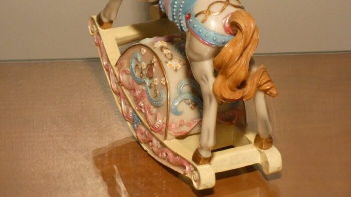 rocking horse music box usa 1980s 7