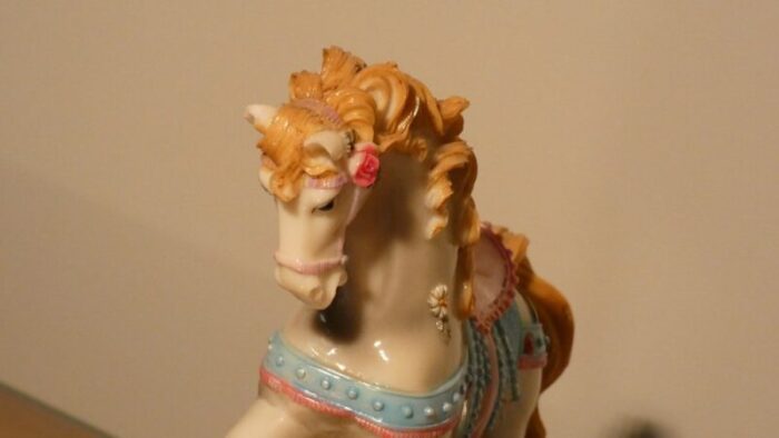 rocking horse music box usa 1980s 8