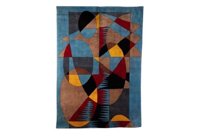 rug or tapestry in the style of delaunay 1