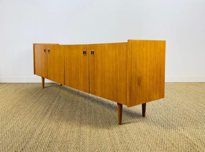 scandinavian teak sideboard 1960 5612