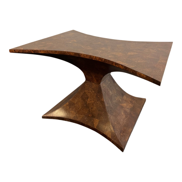 sculptural coconut shell occasional table 9567