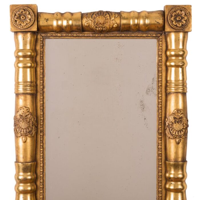 sheraton giltwood mirror c1830 7226