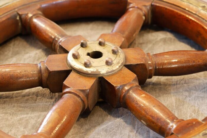 ship steering wheel from sons of j barrera 1950s 7