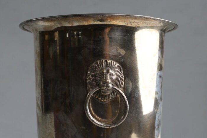 silver plated ice bucket 1900s 6